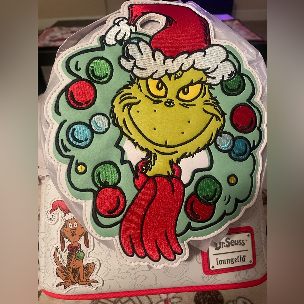 Grinch max loungefly beautiful bag backpack